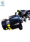 Rexroth MCR05 Motor Roda Hidraulik Kecepatan Rendah Torsi Tinggi dengan Rem, Kontrol Kecepatan Ganda