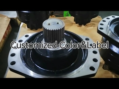 Stabil Kerja Hidraulik Drive Motor Hitam Poclain MS11 Untuk Pengeboran Arah Horizontal