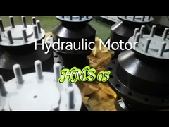Ms05 Mse05 Piston Hydraulic Motor Wheel / Shaft Double / Single Speed Untuk Skid Steer