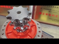 Otomatis Cast Iron Hydraulic Piston Motor MCR03 Warna yang Disesuaikan