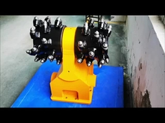 Rock Grinder Horisontal Hydraulic Drum Cutter HDC18 Untuk Hyundai / Volvo Excavators