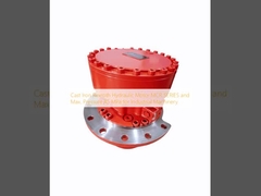 Besi cor Rexroth Motor Hydraulic MCR SERIES dan Max. Tekanan 45 MPa untuk Mesin Industri