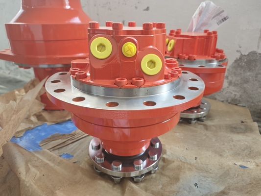 Suhu Minyak Normal 35C-80C Motor Torsi Hidraulik / Motor Penggerak Pompa Hidraulik 25-475 KGS Berat