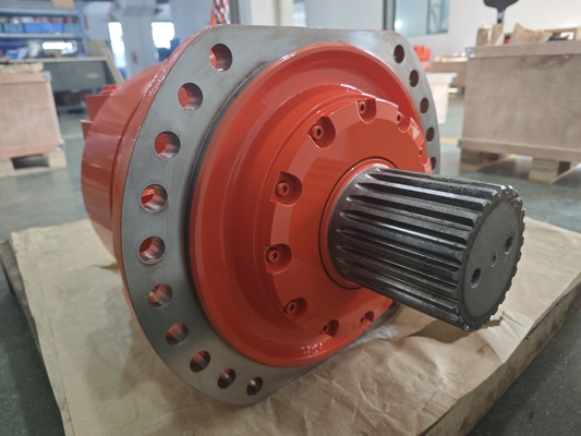 Motor Penggerak Hidraulik Torsi Berkecepatan Rendah Dengan Menara Helm Suhu Minyak Normal Berat 25-475 KGS