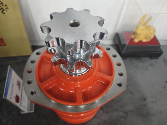 2850-5100 N.m besi cor Motor hidrolik Beroperasi pada 100-125r/min