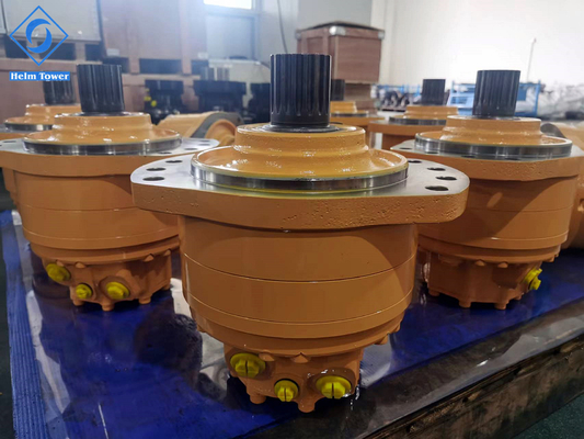 Poclain High Torque Motor Torsi maksimum 3490 N.m Kecepatan nominal 63-100 R/min Sertifikat ISO 9001