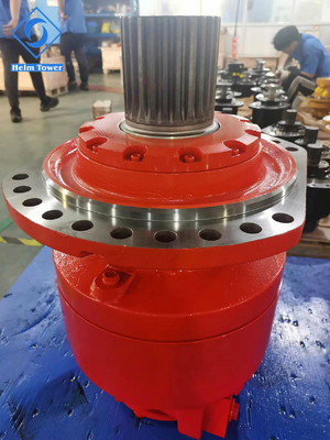 Motor hidraulik besi cor dengan torsi maksimum 2950-5100 N.m