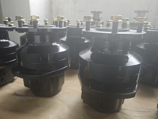 Motor Piston Hidraulik yang disesuaikan Tort besi cor 2950-5100 Nm