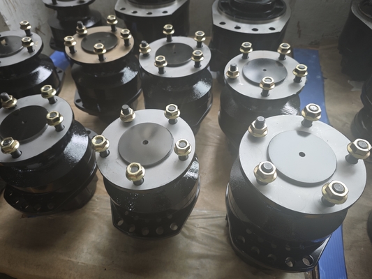 Motor Piston Hidraulik yang disesuaikan Tort besi cor 2950-5100 Nm