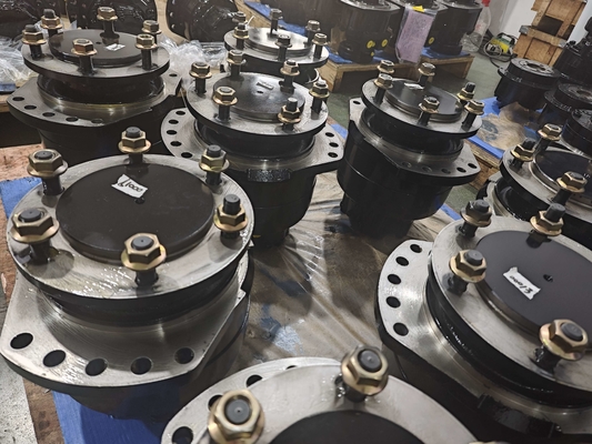 Custom Color HYDRAULIC Drive Motor Memberikan Torsi Kecepatan Rendah Untuk Mesin Konstruksi