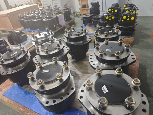 Custom Color HYDRAULIC Drive Motor Memberikan Torsi Kecepatan Rendah Untuk Mesin Konstruksi