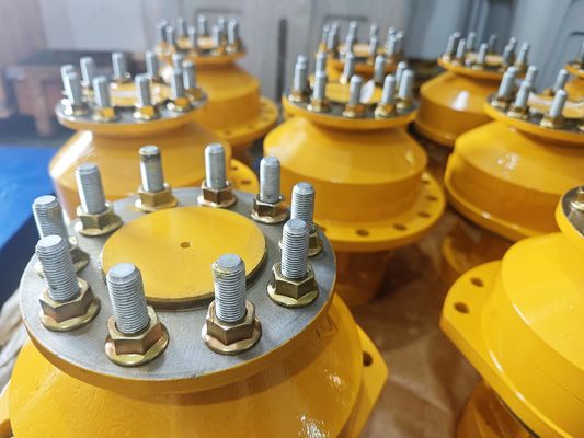 Motor hidraulik tipe kontrol piston Rexroth untuk mesin konstruksi