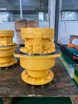 High Torque Hydraulic Motor Cast Iron Construction untuk kecepatan rendah dan aplikasi yang menuntut