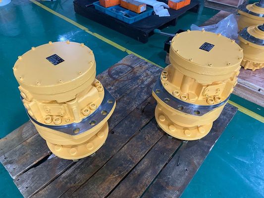 High Torque Hydraulic Motor Cast Iron Construction untuk kecepatan rendah dan aplikasi yang menuntut