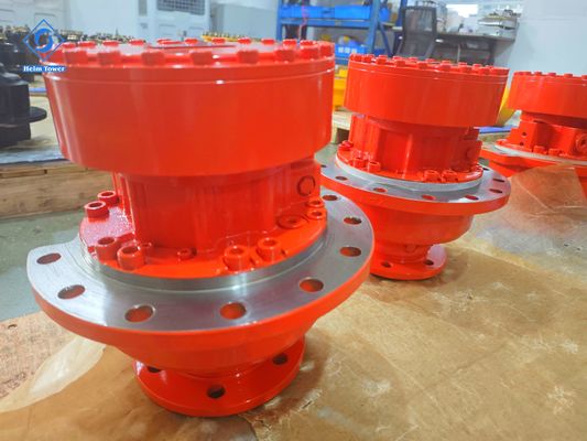 Besi cor Rexroth Motor Hydraulic MCR SERIES dan Max. Tekanan 45 MPa untuk Mesin Industri