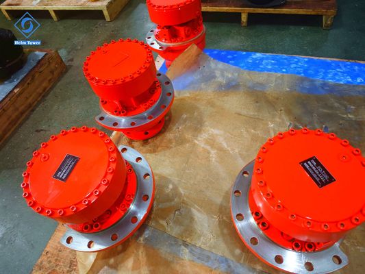 Besi cor Rexroth Motor Hydraulic MCR SERIES dan Max. Tekanan 45 MPa untuk Mesin Industri