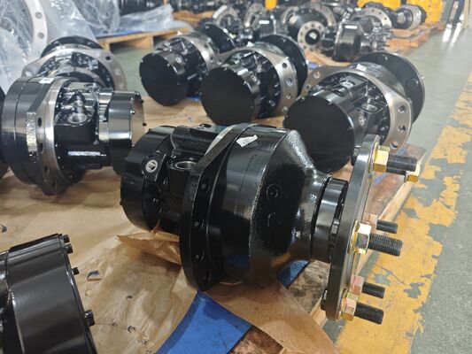 Tekanan Maksimum 45 Mpa, Motor Hidrolik torsi tinggi yang dirancang untuk Mesin Konstruksi, menawarkan torsi dan masa pakai yang lama