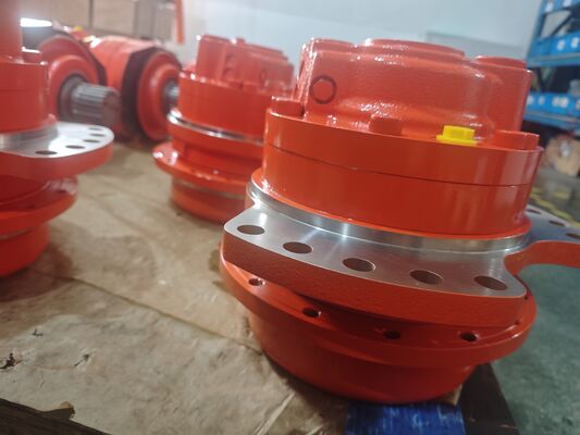 Tekanan Terukur 40 MPa Motor Piston Hidrolik Tipe Daya Oli Hidrolik Konfigurasi Kecepatan Tunggal Ganda Ditawarkan