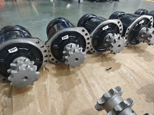 Minyak Hidraulik Jenis Daya Motor Piston Hidraulik Tekanan Nominal 40 MPa Warna Permintaan Pelanggan Ideal untuk Mesin Berat