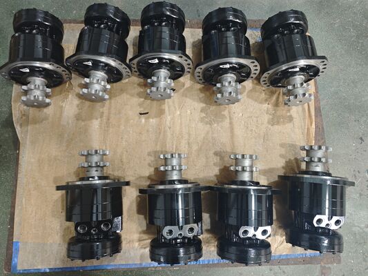 Minyak Hidraulik Jenis Daya Motor Piston Hidraulik Tekanan Nominal 40 MPa Warna Permintaan Pelanggan Ideal untuk Mesin Berat