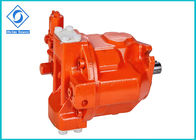 Pompa piston hidrolik aksial variabel warna merah untuk mesin kehutanan