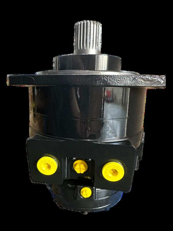 Mesin Piston Pertanian Kelautan Konstruksi Tekanan Terukur 40 MPa Motor Hidrolik Cocok untuk Berbagai Mesin