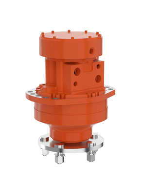 2850-5100 N.m besi cor Motor hidrolik Beroperasi pada 100-125r/min