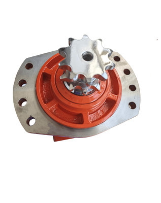 Warna yang disesuaikan HYDRAULIC Normal Temperature Drive Motor Kecepatan rendah Torsi 25-475 KGS