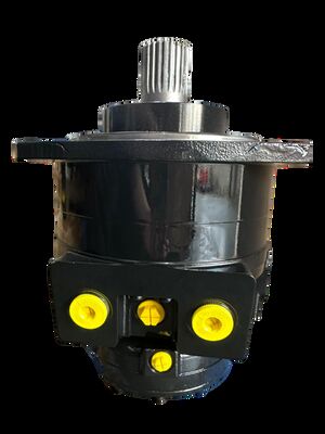 Mesin Piston Pertanian Kelautan Konstruksi Tekanan Terukur 40 MPa Motor Hidrolik Cocok untuk Berbagai Mesin