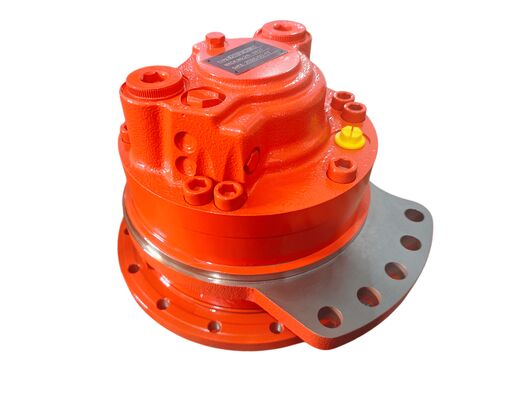 Tekanan Terukur 40 MPa Motor Piston Hidrolik Tipe Daya Oli Hidrolik Konfigurasi Kecepatan Tunggal Ganda Ditawarkan